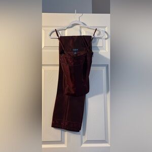 Y2K Ann Taylor Petite Deep Wine Set